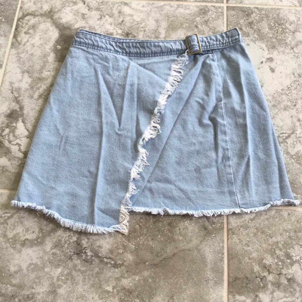 Denim skirt